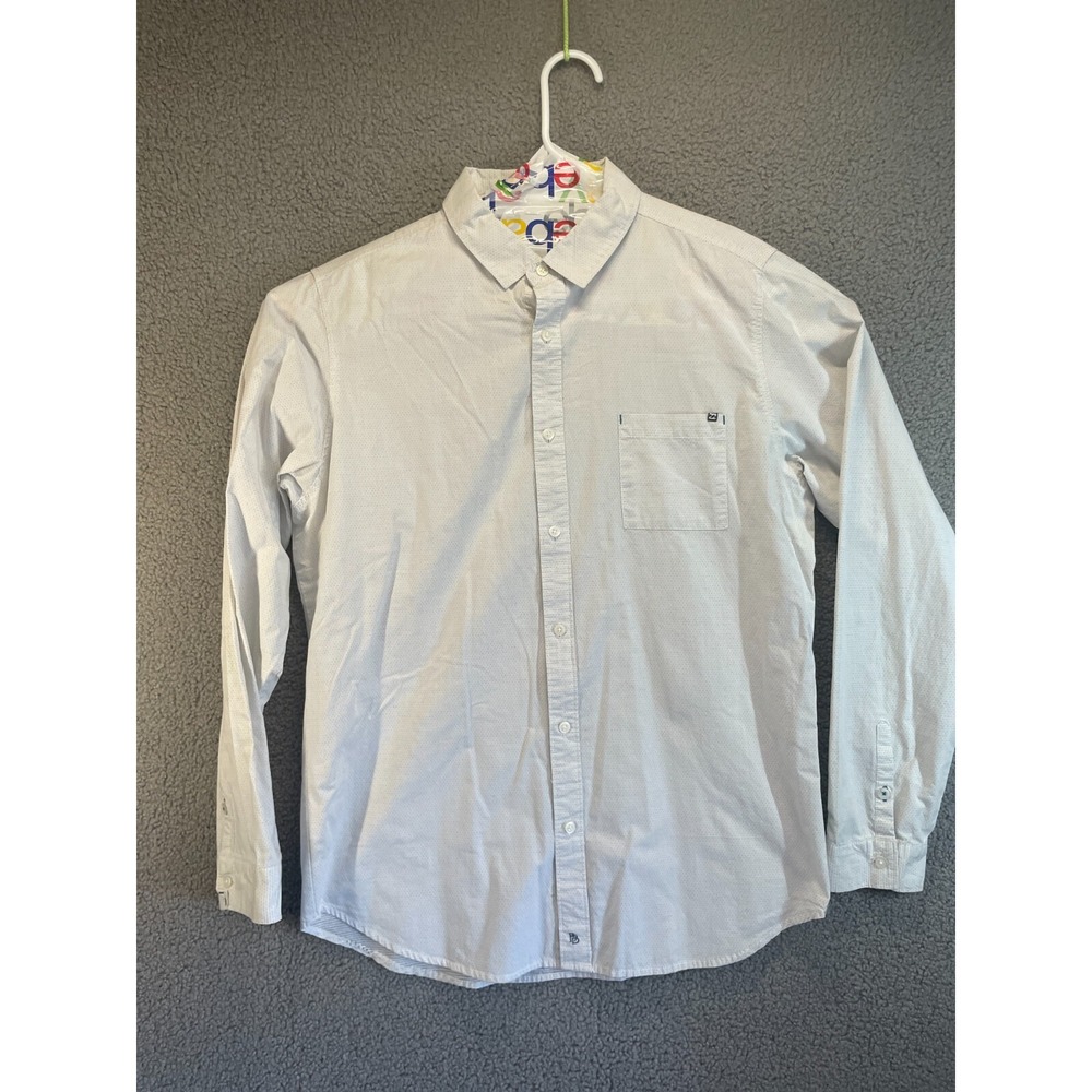 Bill A Bong Mens‎ Dress Shirt Polka Dot Button Down